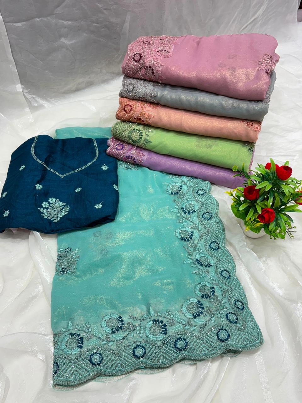 Buy Wholesale Saree ( Article No -SF009) at factory price from SareeFactories.com , Surat